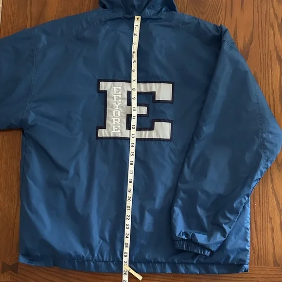 Vintage The Disney Store Eeyore Blue Windbreaker Size M - Picture 8 of 10